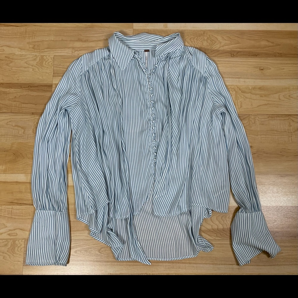 Free People Blouse Hobo Shirt Small